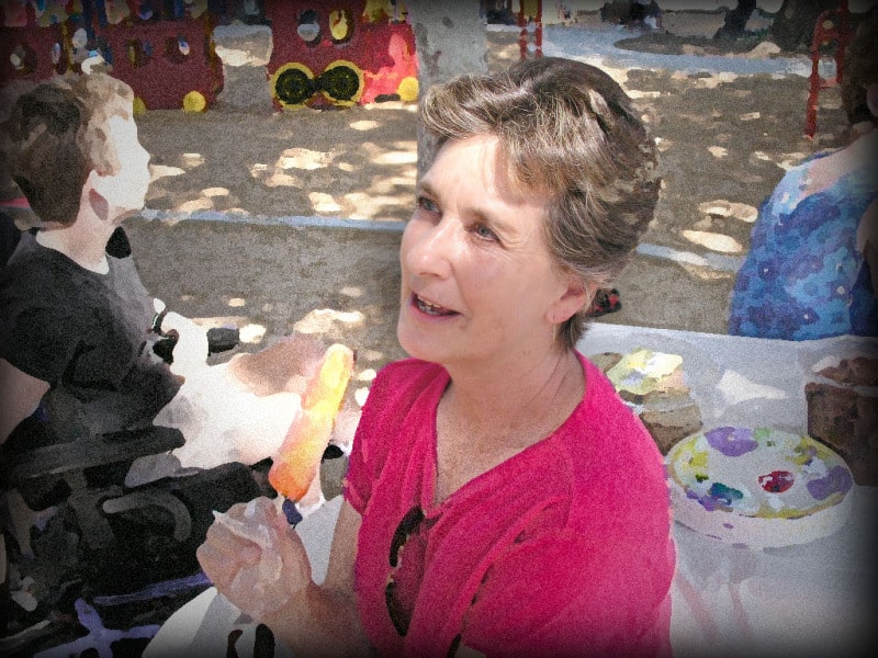 Deena  and Popsicle
