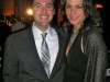 Carrie Nagy with friend Andrew Cornelius at Scott Wintering wedding